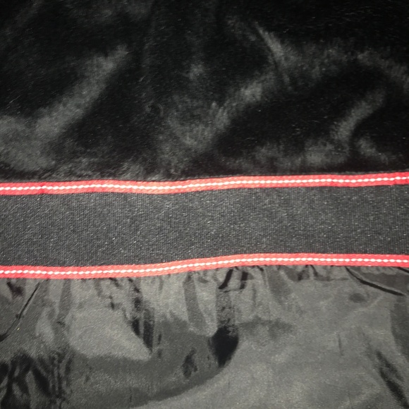 Blanc Noir Quilted Hoodie Coat, Large - Picture 4 of 5